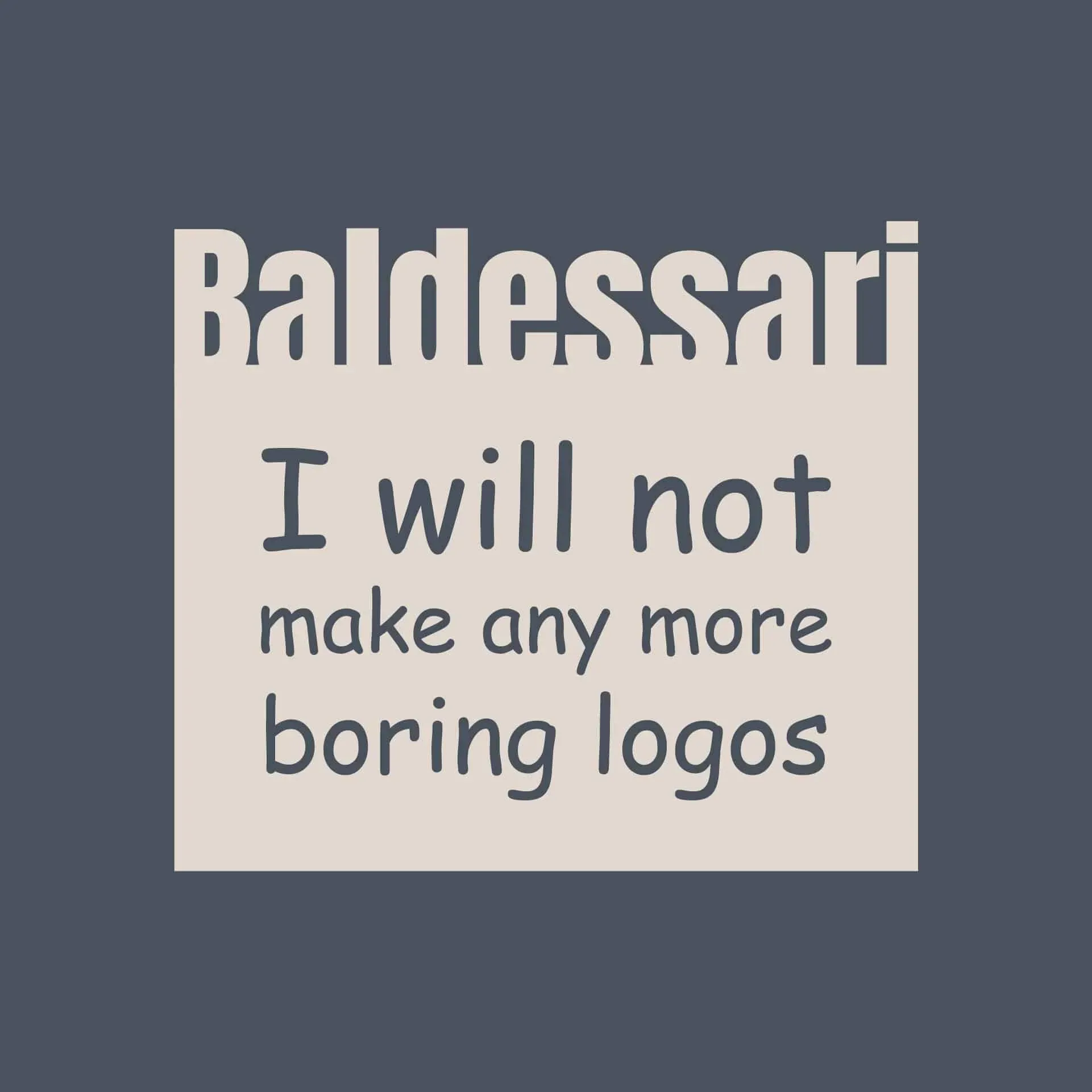 John Baldessari — Artsy Logos