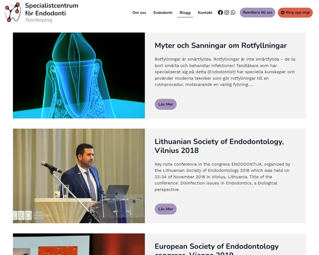 Endodonticentrum — project image